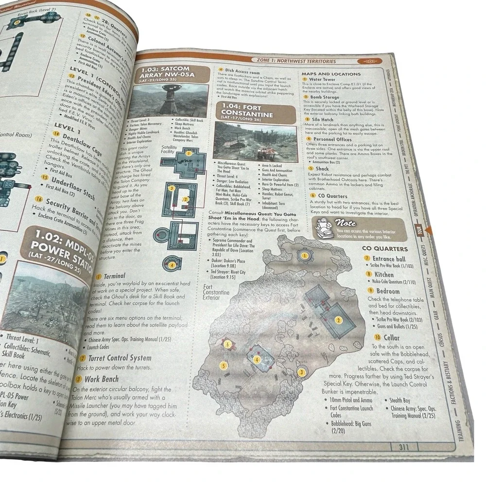 Fallout 3 Game of the Year Edition Official Prima Strategy Guide DLC Maps 2009